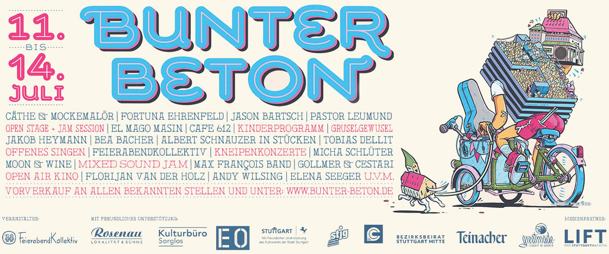 Line-Up Bunter Beton 2019