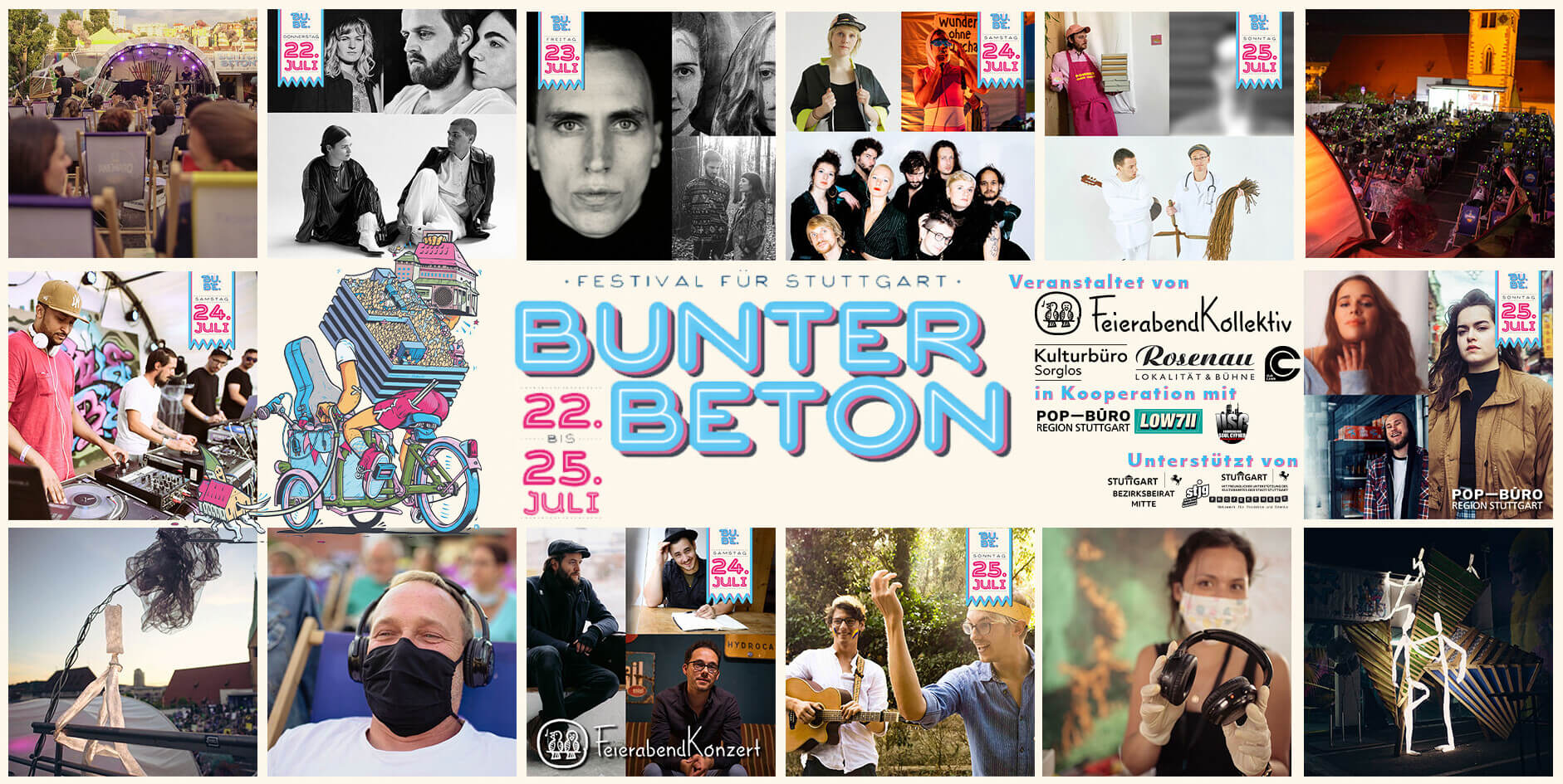 Line-Up Bunter Beton 2021