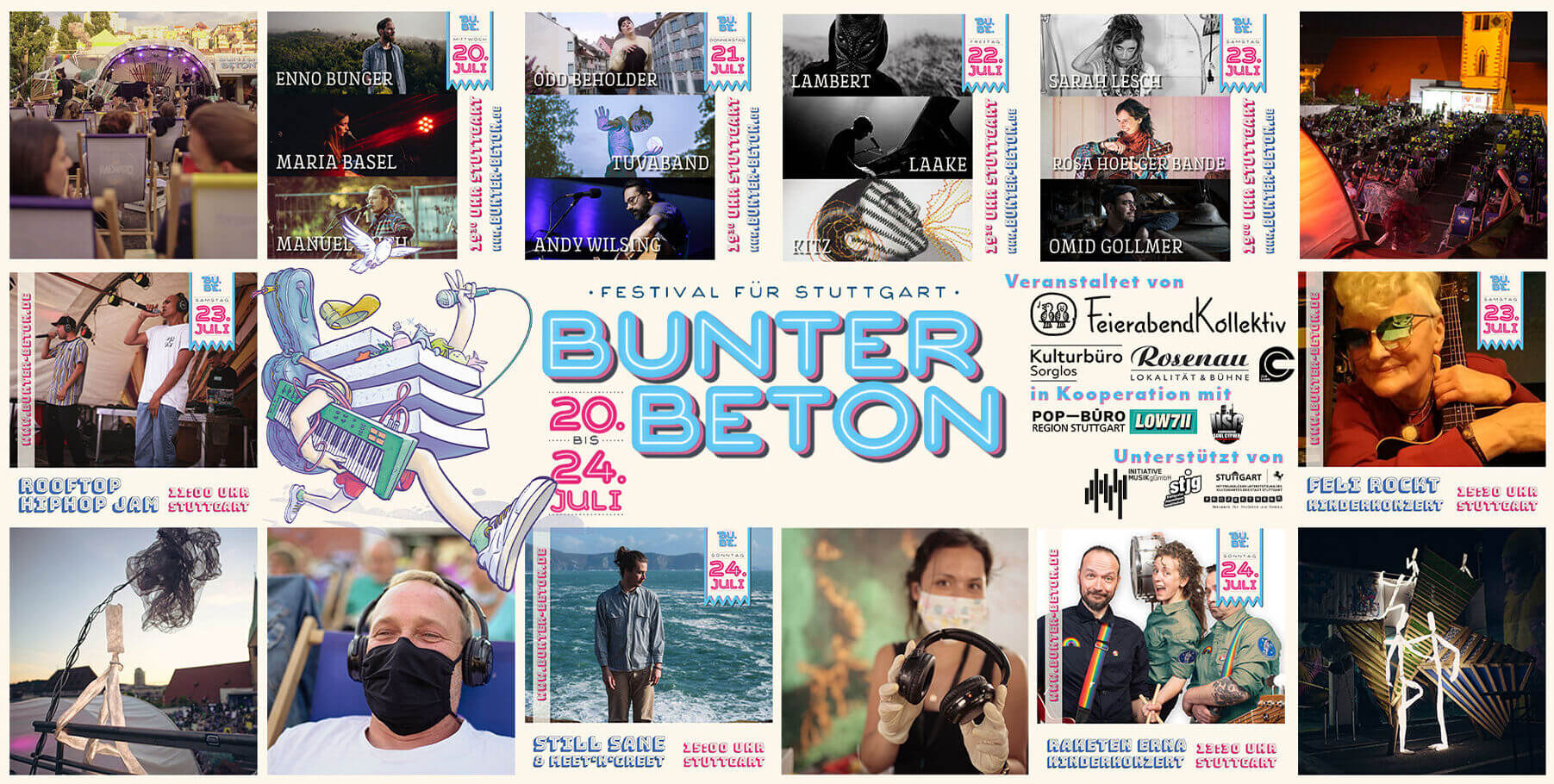 Line-Up Bunter Beton 2022